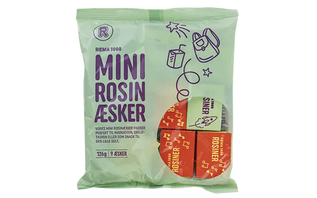 Mini Rosinæsker