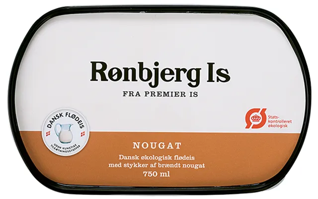 Nougat Flødeis