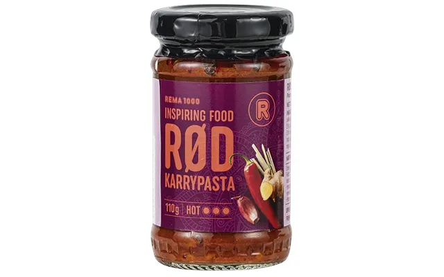 Rød Karrypasta