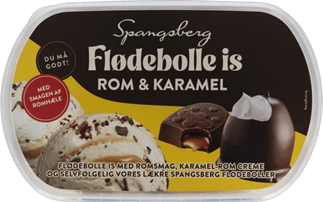 Rom Og Karamel Is