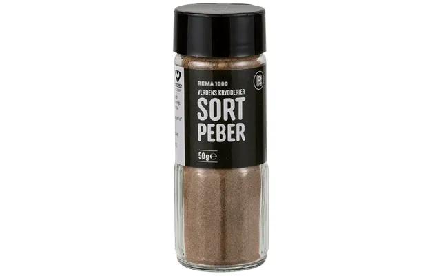 Sort Peber