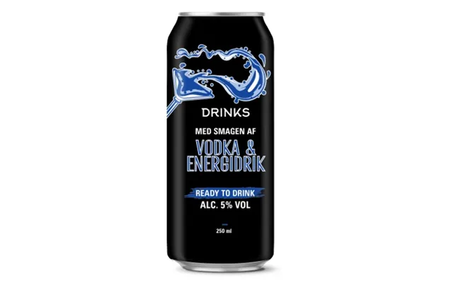 Vodka & Energidrik 5%