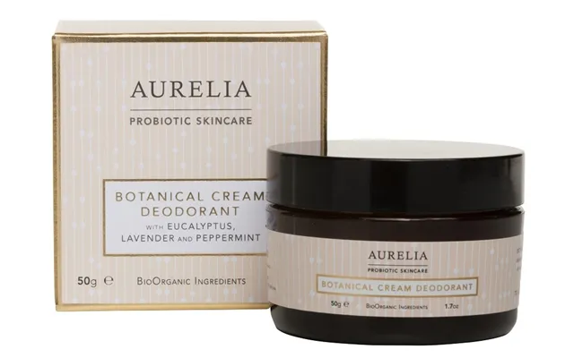 Aurelia Botanical Cream Deodorant - 50g.