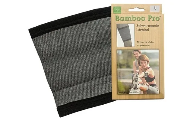 Bamboo Pro Lårbind - Str. L Selvvarmende 1stk.