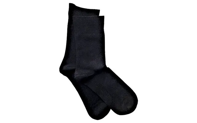Bamboo Pro Strømper Bambus Sort Str 37-41