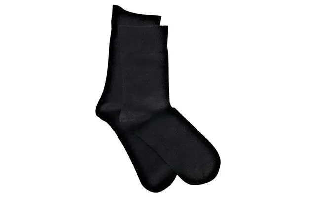 Bamboo Pro Strømper Bambus Sort Str 42-46