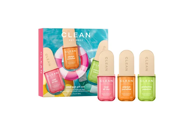 Clean Gift Set Body Mist 3 X 30 Ml