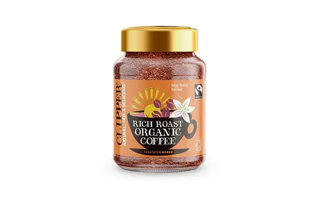 Clipper Instant Kaffe Rich Roast Ø - 100g