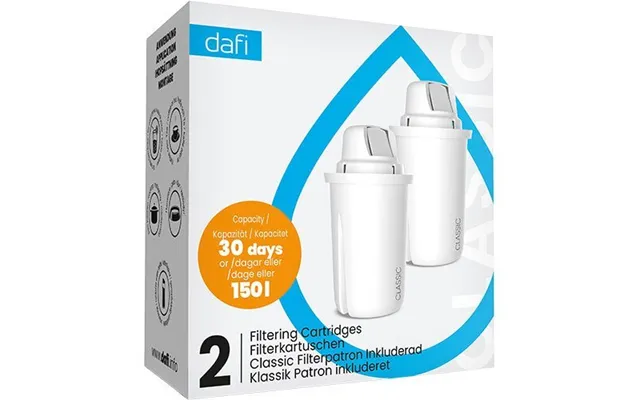 Dafi Filterpatroner 2-pack