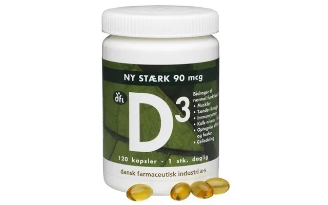 Dfi D3-vitamin 90 Mcg - 120kap.