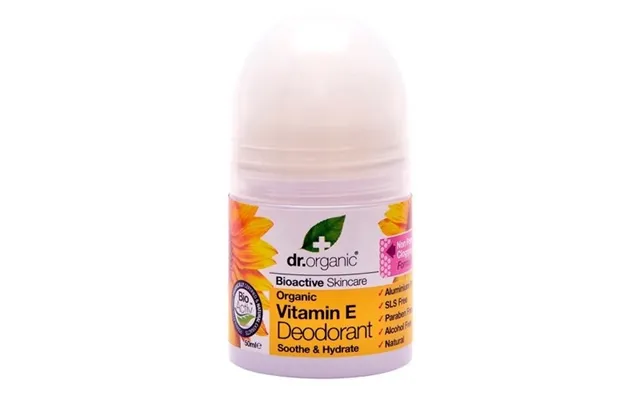 Dr. Organic Deo Roll On Vitamin E 50ml. product image