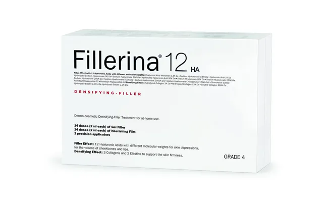 Fillerina 12ha Dermo-kosmetisk Filler-kur Grad 4 - 2x30ml.