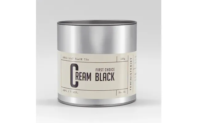 First Choice Cream Black Løs Sort Te - 80g.