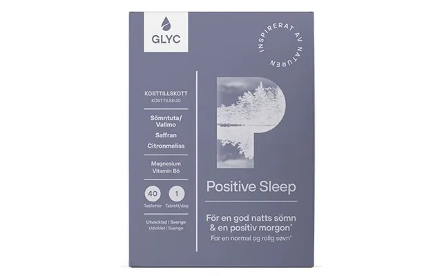 Glyc Positive Sleep - 40tab