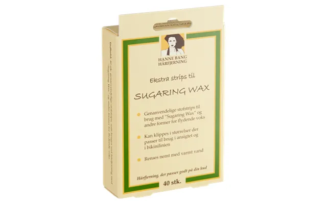 Hanne Bang Ekstra Strips Til Sugaring Wax - 40stk.