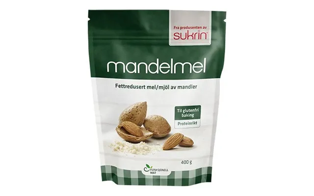 Mandelmel Fedtreduceret - 400g