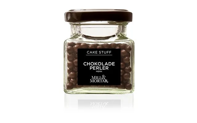 Mill & Mortar Chokolade Perler Mørk - 45g.