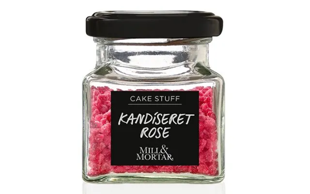 Mill & Mortar Kandiseret Rose - 40g