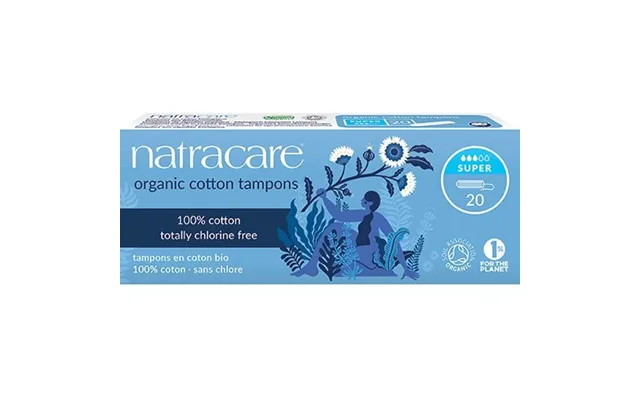 Natracare Tampon Super U. Indføringshylster - Øko