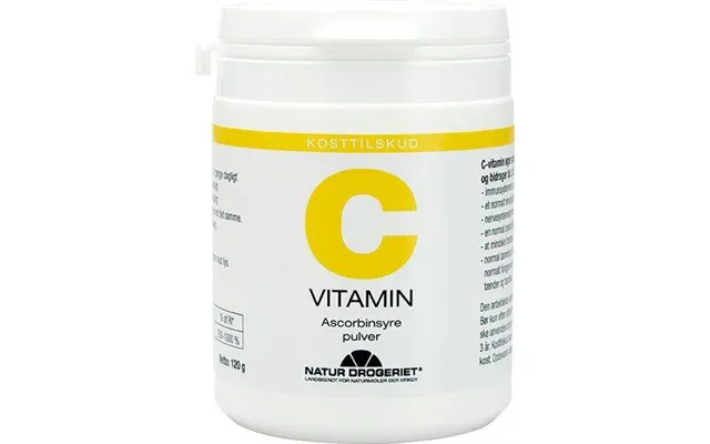 Natur-drogeriet C Vitamin Ascorbinsyre Pulver - 120g