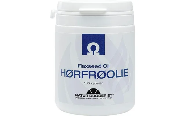 Natur-drogeriet Hørfrøolie Kaps 500 Mg - 180kap product image