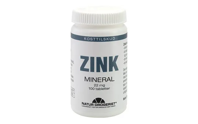 Natur-drogeriet Zink - 100tab.