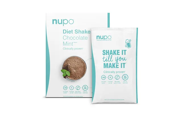 Nupo Diet Shake Mint - 10 Port.