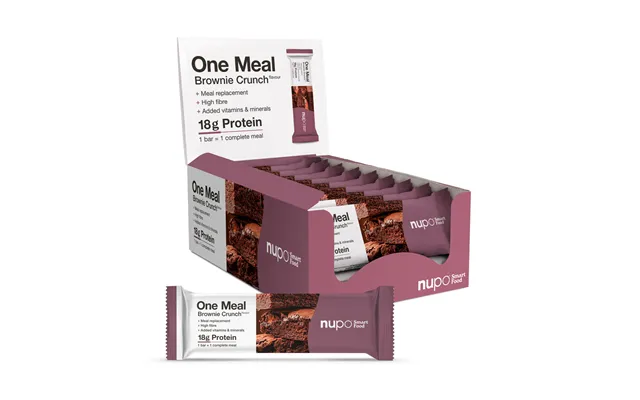 Nupo One Meal Bar Brownie Crunch - 60g. 1stk.