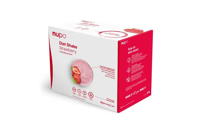 Nupo Strawberry Diet Value Pack - 960g.