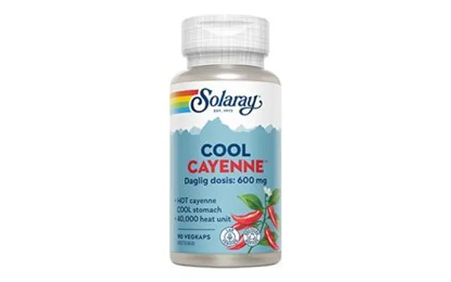 Solaray Cool Cayenne - 90 Kap