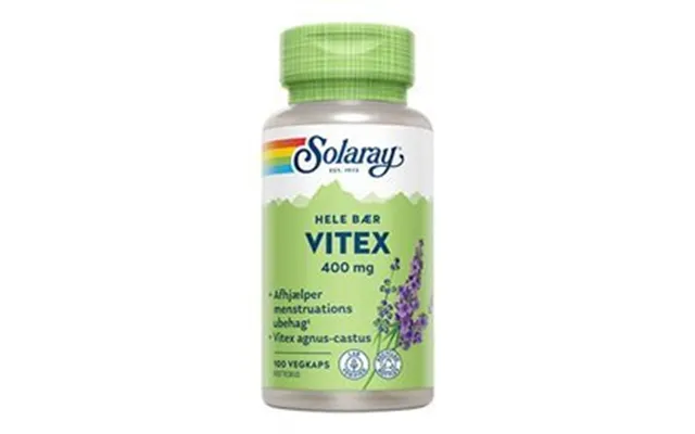 Solaray Vitex 400 Mg - 100 Kapsler