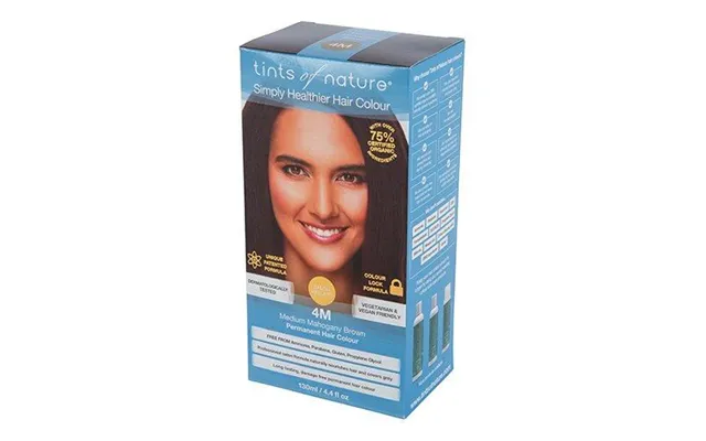 Tints Of Nature Hårfarve 4m Medium Maghony Brown - 130ml product image