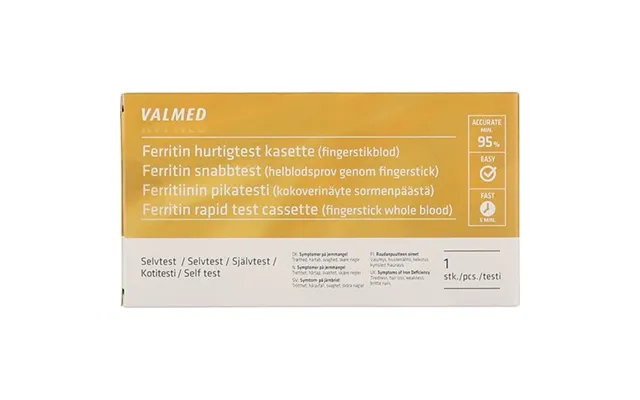 Valmed Ferritin Test 1 Stk.