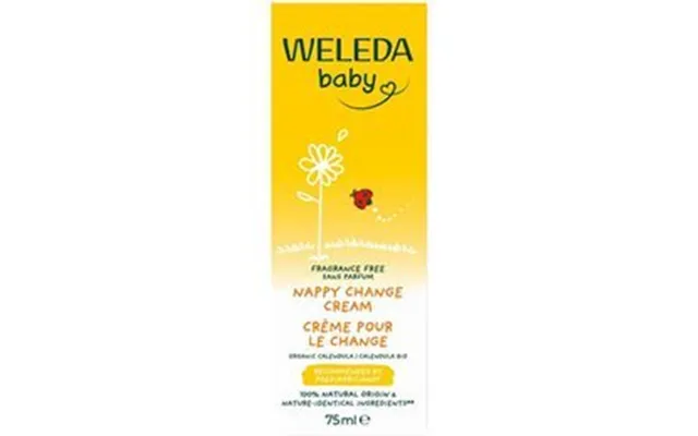 Weleda Calendula Nappy Change Cream Fragrance Free - 75ml.
