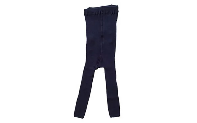 Hirsch Leggings Uld Bomuld - Mørkeblå