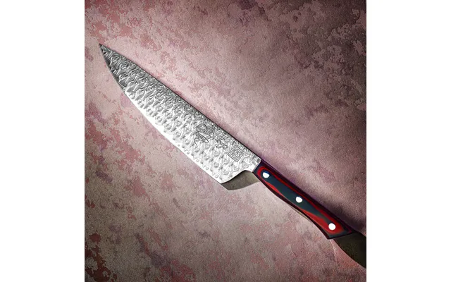 Ex-animo - Amor Ii. Limited Edition Taktilt Damaskus Kokkekniv