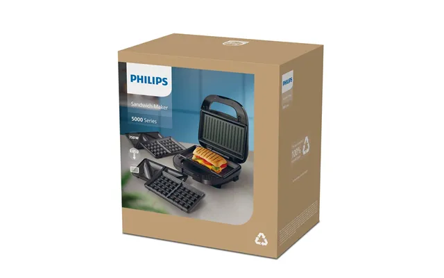 Philips Sandwichtoaster Hd2350 80