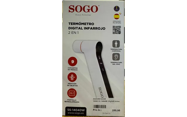 Sogo - Digital Termometer 2in1