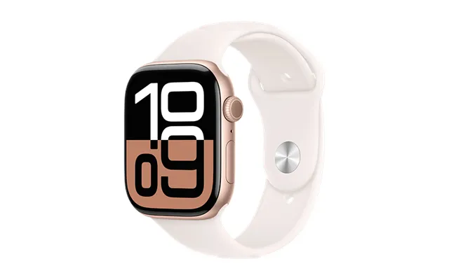 Apple Watch 10 46mm Alu Case With Sport Band S M - Light Blush