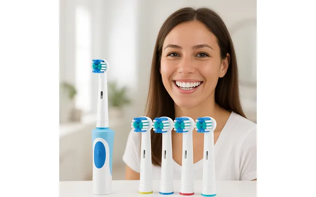 4 Stk. Tandbørstehoveder Til Oral-b