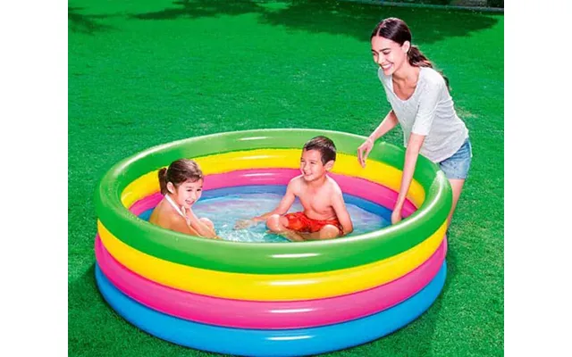 Badebassin Regnbue 4-ringe Bestway