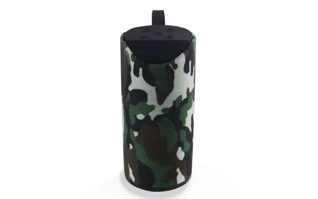 Bluetooth Højtaler 5w Med Subwoofer Og Stofdesign - Army