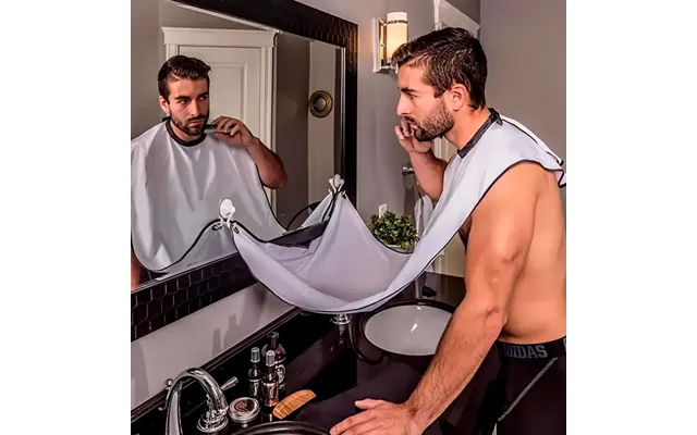 Forklæde Til Barbering Trimning Af Skæg