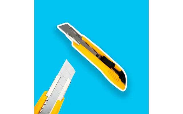 Hobbykniv Med 18 Mm Knækblade - 1 Stk.