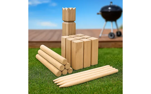 Kongespil Kubb I Træ