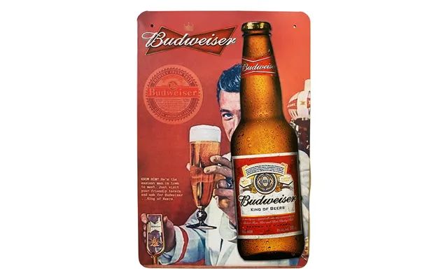 Metalskilt - Budweiser