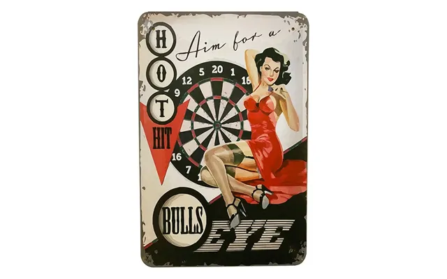 Metalskilt - Bulls Eye