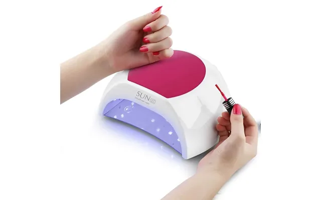 Negle Uv Led Lampe M Timer & Støttepude
