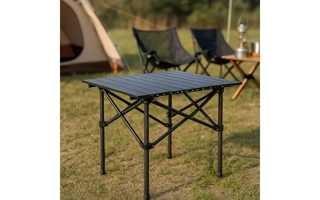 Sammenklappeligt Campingbord I Kulstofstål