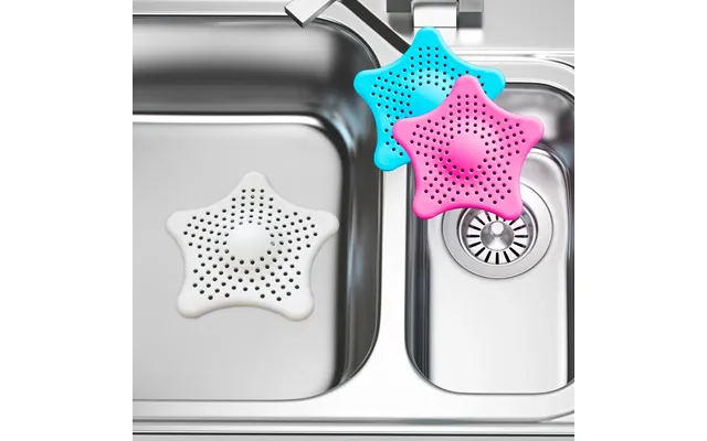 Star Fish Filter Til Håndvasken - Rød